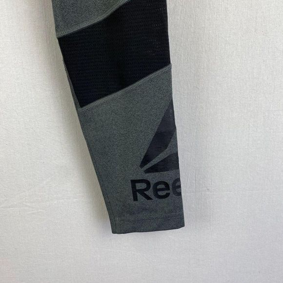 REEBOK Gray Speedwick Running Legging - Picture 3 of 6